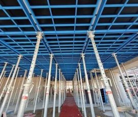 Stropna oplata sa metalnim podupiračima za betonske ploče