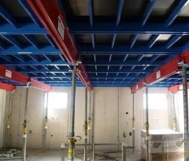 Stropna oplata sa metalnim podupiračima za betonske ploče